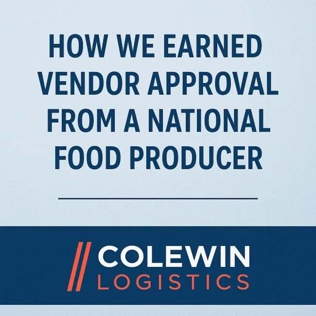 Earning a Spot with a National Food Company Earning a Spot with a National Food Company